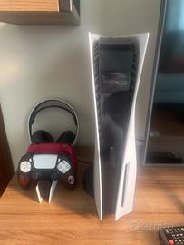 PS5 + cuffia