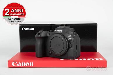Canon EOS R6 Mark II USATO GARANTITO PER DUE ANNI