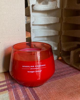 Yankee candle SPARKLING CINNAMON 284g cannella