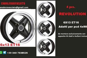 Cerchi revolite 6x 13 et16 Fiat