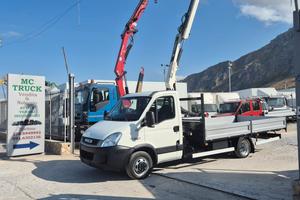 Iveco Daily 35C13 Con gru Terex 2 sfili -4C-
