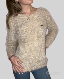 Maglione burberry beige taglia M