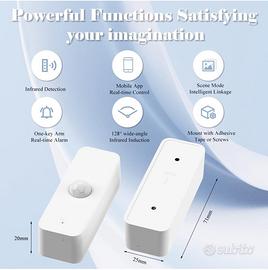 Sensore  di movinento allarme con notifica