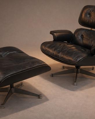 Lounge chair e ottoman Eames