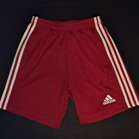 Pantaloncini Adidas rossi TG. S adulto