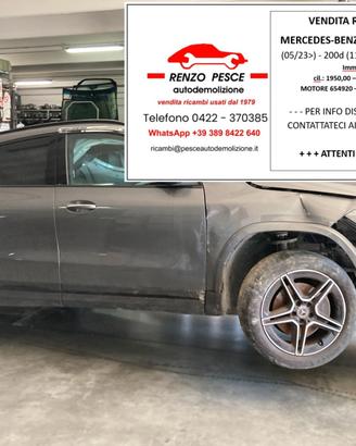 RICAMBI USATI MERCEDES-BENZ - Classe GLA (H247) (0