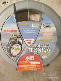 Catene da neve per auto 9mm marca tecnica