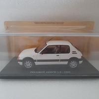 PEUGEOT 205 GTI 1.9 ANNO 1985 SCALA 1-24