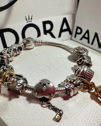 Bracciale Pandora moments chiusura bitono