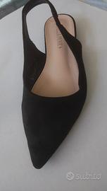 Ballerine velluto nere