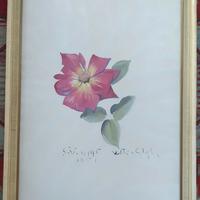 Dipinto ad acquerello di Valentino Ghiglia