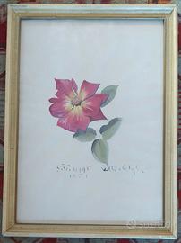 Dipinto ad acquerello di Valentino Ghiglia