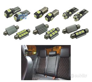 KIT 13 LAMPADE LED INTERNE PER SEAT LEON MK1 1 M 1