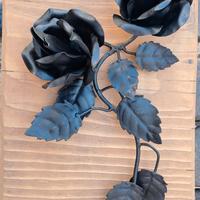 Rose in ferro battuto prodotto artigianale
