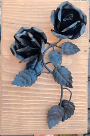 Rose in ferro battuto prodotto artigianale