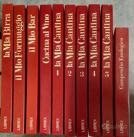 "La Mia Cantina" libri enciclopedia vini alcolici 