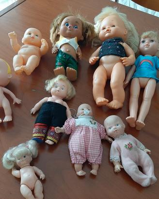 lotto  bambole vintage 