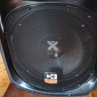 cassa a colonna molto potente e completa di tutto 