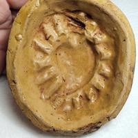 Raro Formella  Antica in Ceramica di Caltagirone 