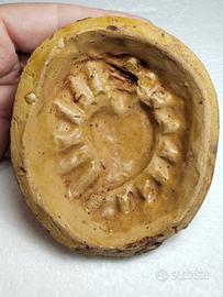 Raro Formella  Antica in Ceramica di Caltagirone 