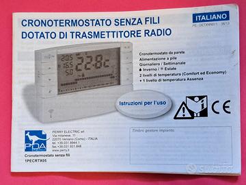 Cronotermostato Perry CRTX05 senza fili