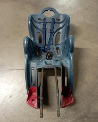 seggiolino bici posteriore sospeso 