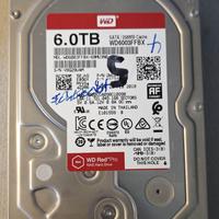 WD Red Pro WD6003FFBX 6 TB 7200 RPM 256 MB SATA II