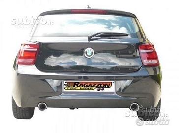 BMW F20-F21 120d 135kW Posteriore inox sdoppiato