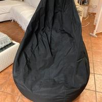 Poltrona Sacco marca Avalon tg M Nero