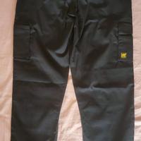 2 Pantaloni da lavoro con tasche TG 34 NUOVI