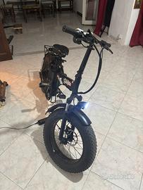 Bici Elettrica OM Bike 500W Pieghevole
