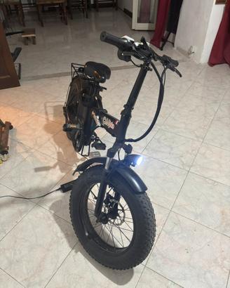 Bici Elettrica OM Bike 500W Pieghevole