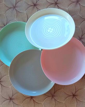 Set piatti posate plastica colorati ikea