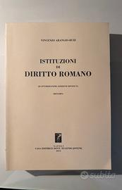 Libro Istituzioni di Diritto Romano