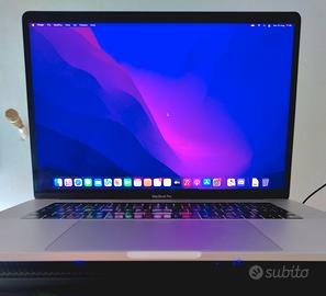 macbook pro 2016 15 pollici intel i7, 16 GB RAM