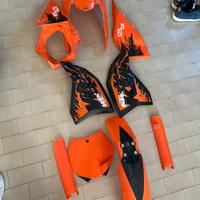 Kit Plastiche e grafiche ufficali ktm sx 125