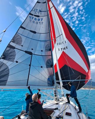 Randa in laminato e genoa Quantum per 34/36 piedi