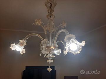 Ricambio Fiore lampadario vetro di Murano