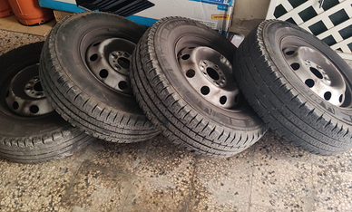 Cerchi 15 Fiat ducato compreso pneumatici
