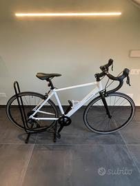 Bici da corsa EDR EASY VAN RYSEL bianca