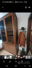 libreria in legno massello 245x130x0.43 