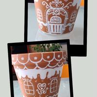 Vaso dipinto a mano