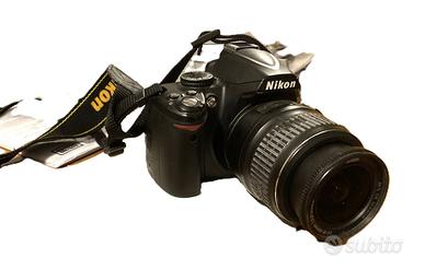 NIKON d3000 con 55 mm