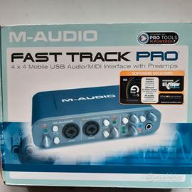 Interfaccia pre-amp USB Audio/MIDI Fast Track PRO
