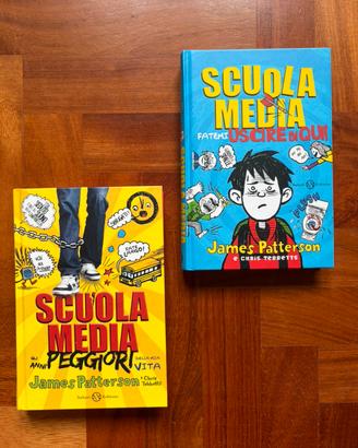 2 romanzi serie "Scuola Media" di James Patterson