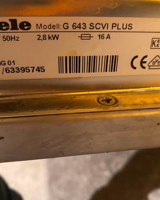 Lavastoviglie miele da incasso