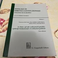 Manuale di diritto costituzionale - Nuovo