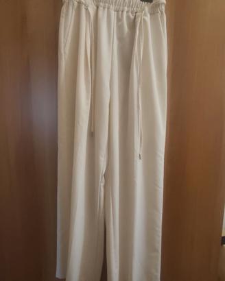 Pantalone bianco taglia M