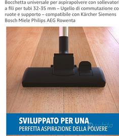 Bocchetta universale per aspirapolvere con solleva