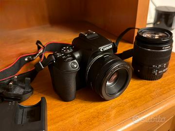 Canon EOS 250D + 18-55mm + 50mm f/1.8 STM - kit
